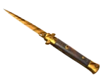 ★ StatTrak™ Stiletto Knife | Tiger Tooth (Minimal Wear)