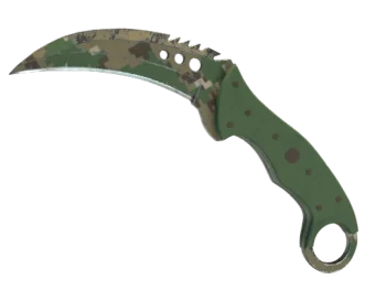★ Talon Knife | Forest DDPAT (Well-Worn)