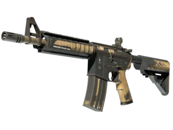 M4A4 | Desert-Strike (Well-Worn)