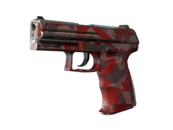 P2000 | Red FragCam (Well-Worn)