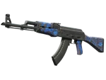 Souvenir AK-47 | Blue Laminate (Minimal Wear)