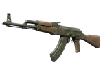 Souvenir AK-47 | Jungle Spray (Battle-Scarred)