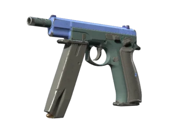 Souvenir CZ75-Auto | Indigo (Well-Worn)