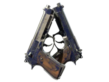 Souvenir Dual Berettas | Moon in Libra (Battle-Scarred)