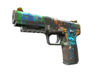 Souvenir Five-SeveN | Fall Hazard (Battle-Scarred)