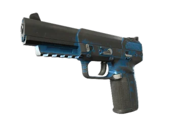 Souvenir Five-SeveN | Sky Blue (Battle-Scarred)
