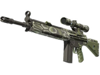Souvenir G3SG1 | Green Cell (Minimal Wear)