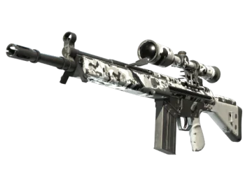 Souvenir G3SG1 | Polar Camo (Well-Worn)