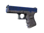 Souvenir Glock-18 | Blue Fissure (Well-Worn)