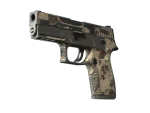 Souvenir P250 | Black & Tan (Battle-Scarred)