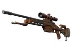 Souvenir SSG 08 | Orange Filigree (Minimal Wear)