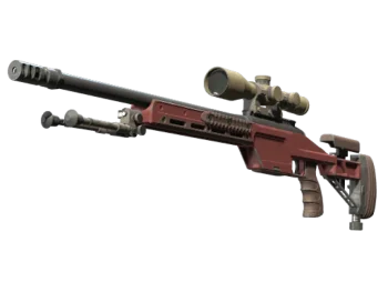 Souvenir SSG 08 | Red Stone (Field-Tested)