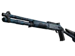 Souvenir XM1014 | VariCamo Blue (Well-Worn)