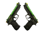 StatTrak™ Dual Berettas | Cobra Strike (Minimal Wear)