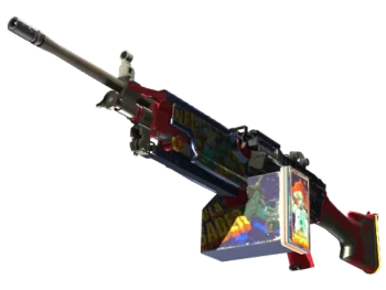 StatTrak™ M249 | Nebula Crusader (Minimal Wear)