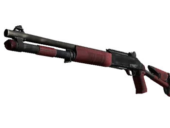XM1014 | Red Leather (Well-Worn)