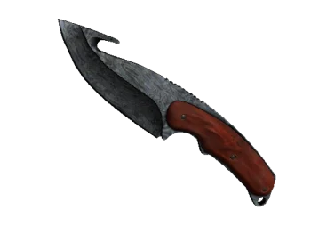 ★ StatTrak™ Gut Knife | Damascus Steel (Battle-Scarred)