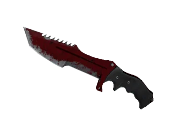 ★ StatTrak™ Huntsman Knife | Crimson Web (Battle-Scarred)