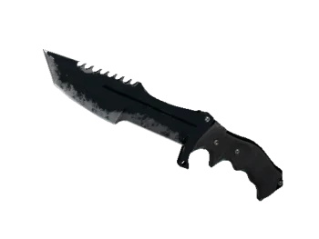 ★ StatTrak™ Huntsman Knife | Night (Battle-Scarred)