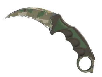 ★ StatTrak™ Karambit | Forest DDPAT (Well-Worn)