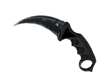 ★ StatTrak™ Karambit | Night (Battle-Scarred)