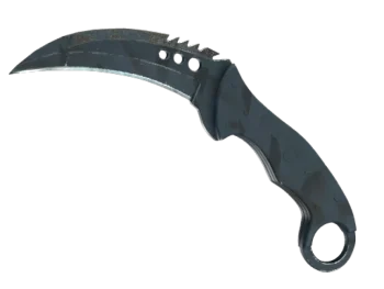 ★ StatTrak™ Talon Knife | Night Stripe (Well-Worn)