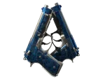 Souvenir Dual Berettas | Cobalt Quartz (Field-Tested)