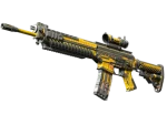 Souvenir SG 553 | Hazard Pay (Battle-Scarred)